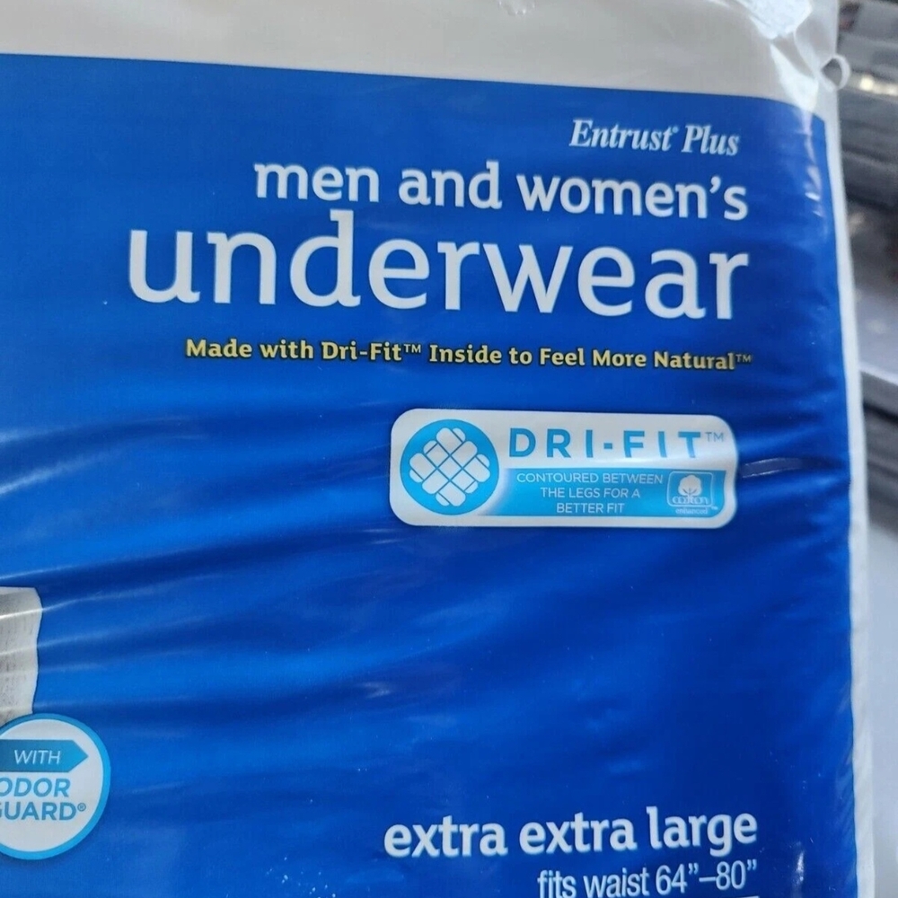 HealthMart Entrust Plus XXL Men & Women  Disposable Underwear